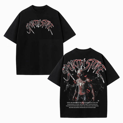 RETRO STREET STYLE & SPIDER V7 TEE-[DS]