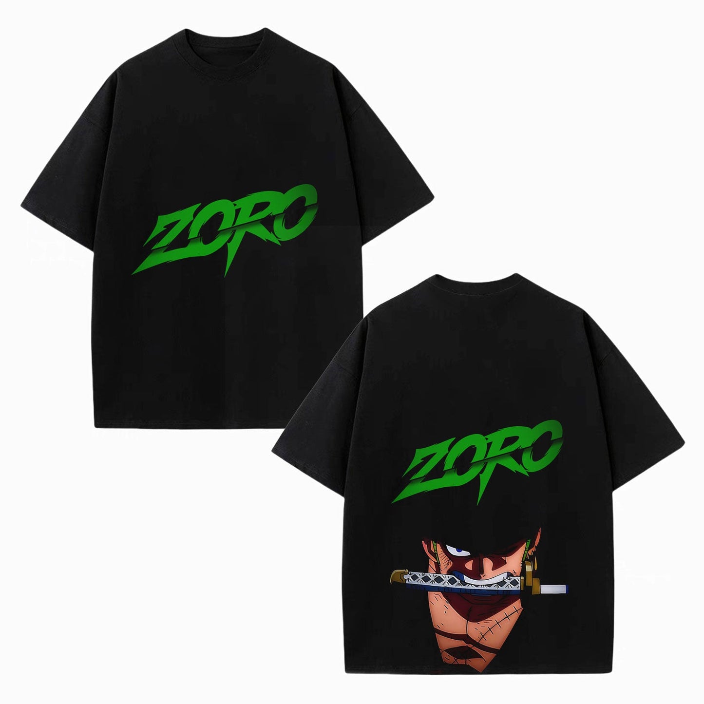 RORONOA ZORO ANIME INSPIRED VINTAGE TEE丨ONE PIECE-[DS]