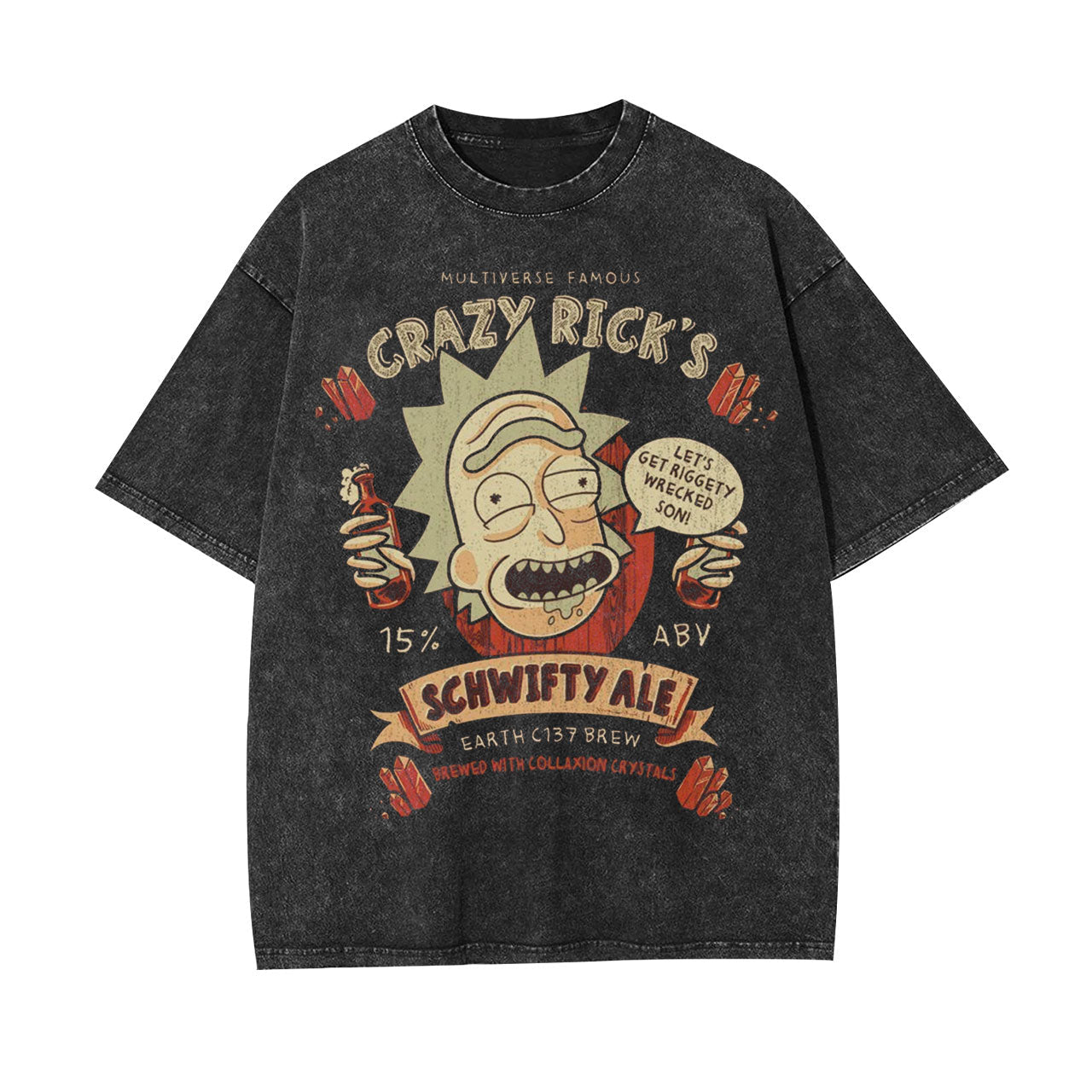 RICK'S EXCLUSIVE ALE T-SHIRT -[FRONT] 