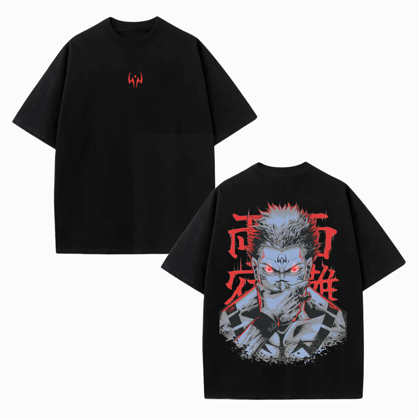 RYOMEN SUKUNA JUJUTSU KAISEN OVERSIZED TEE-[DS]