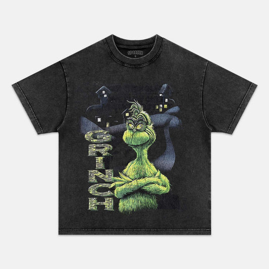 STINK STANK STUNK THE GRINCH WASHED T-SHIRT