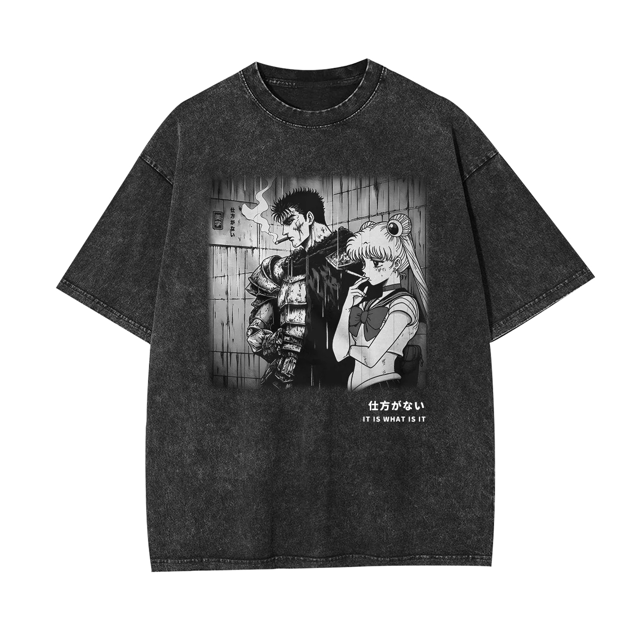 SAILOR MOON ANIME OVERSIZED TEE -[FRONT]
