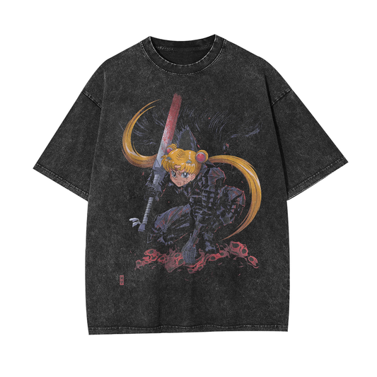 SAILOR MOON ANIME OVERSIZED TEE -[FRONT]