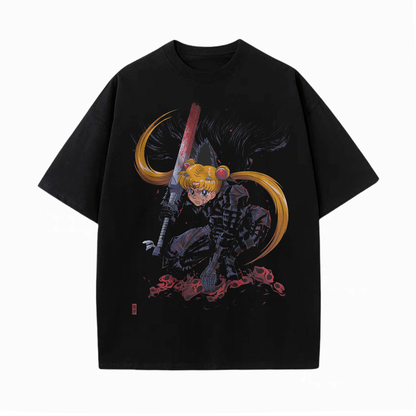 SAILOR MOON ANIME OVERSIZED TEE -[FRONT]