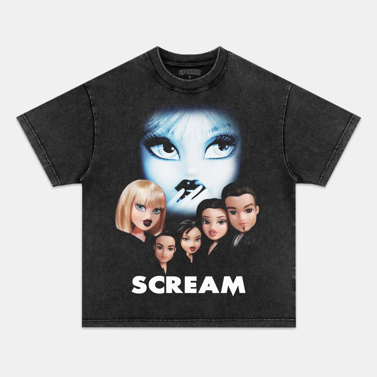 SCREAM & BARBIE TEE 7.19