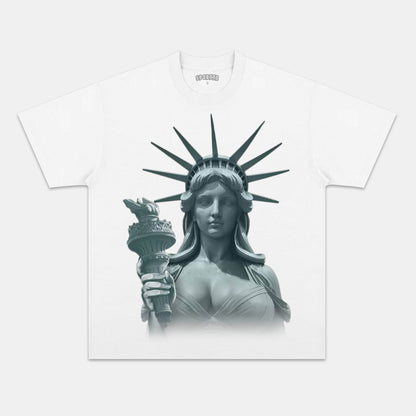 SEXY STATUE OF LIBERTY TEE