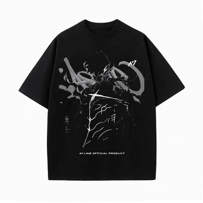 SHADOW MONARCH 2.0 STREETWEAR SHIRT-SOLO LEVELING-[FRONT]