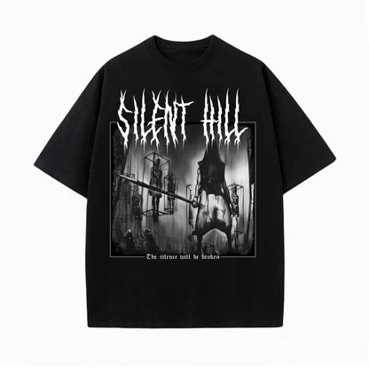SILENT HILL HORROR WASHED T-SHIRT 