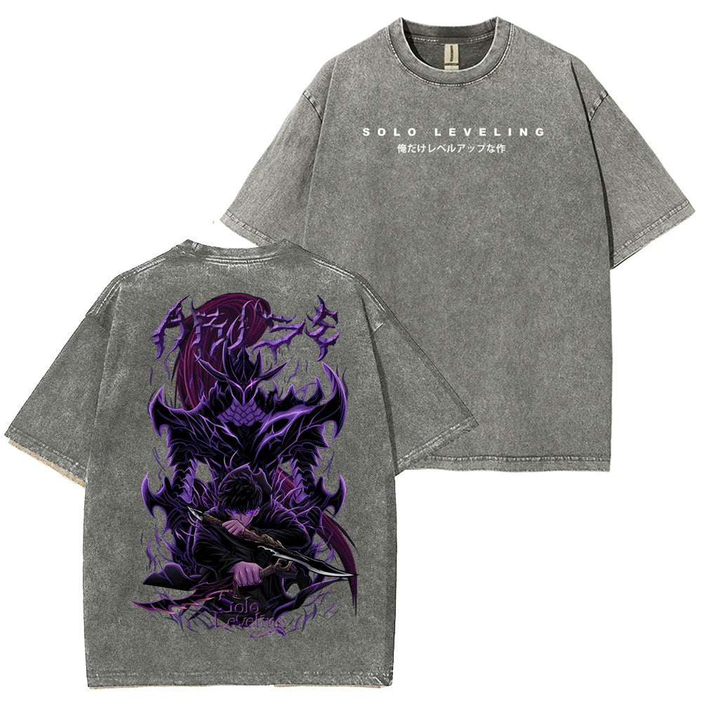 SOLO-LEVELING UNISEX ANIME OVERSIZED TEE-[DS]