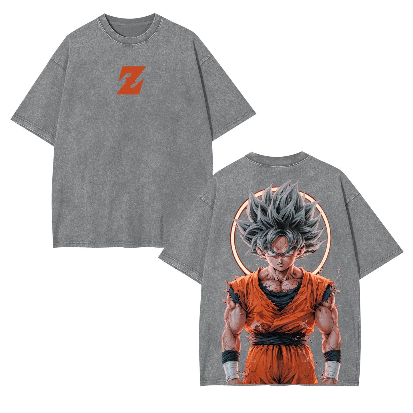 SON GOKU ANIME OVERSIZED TEE丨DRAGON BALL-[DS]