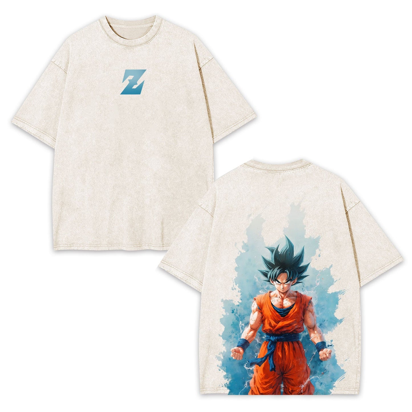 SON GOKU ANIME OVERSIZED TEE丨DRAGON BALL-[DS]