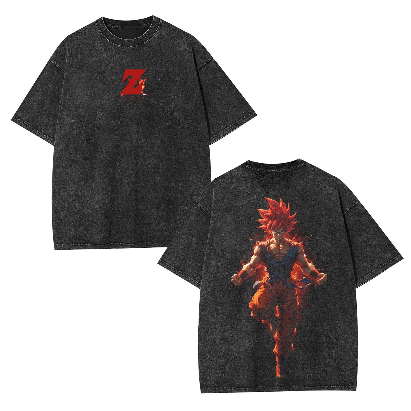SON GOKU ANIME OVERSIZED TEE丨DRAGON BALL-[DS]