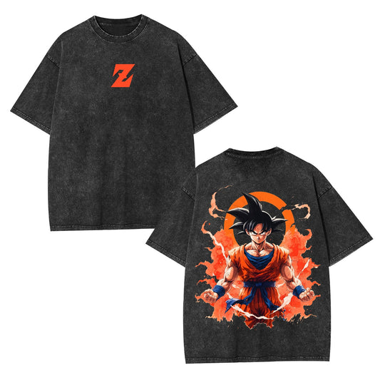 SON GOKU ANIME OVERSIZED TEE丨DRAGON BALL-[DS]