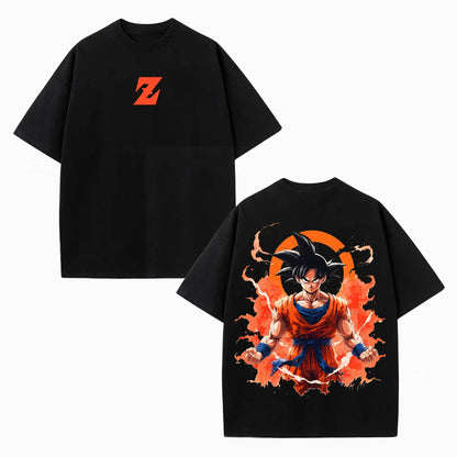 SON GOKU ANIME OVERSIZED TEE丨DRAGON BALL-[DS]