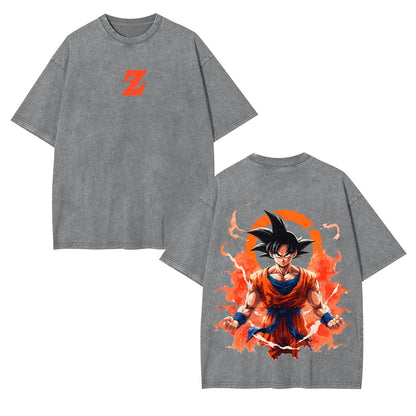 SON GOKU ANIME OVERSIZED TEE丨DRAGON BALL-[DS]