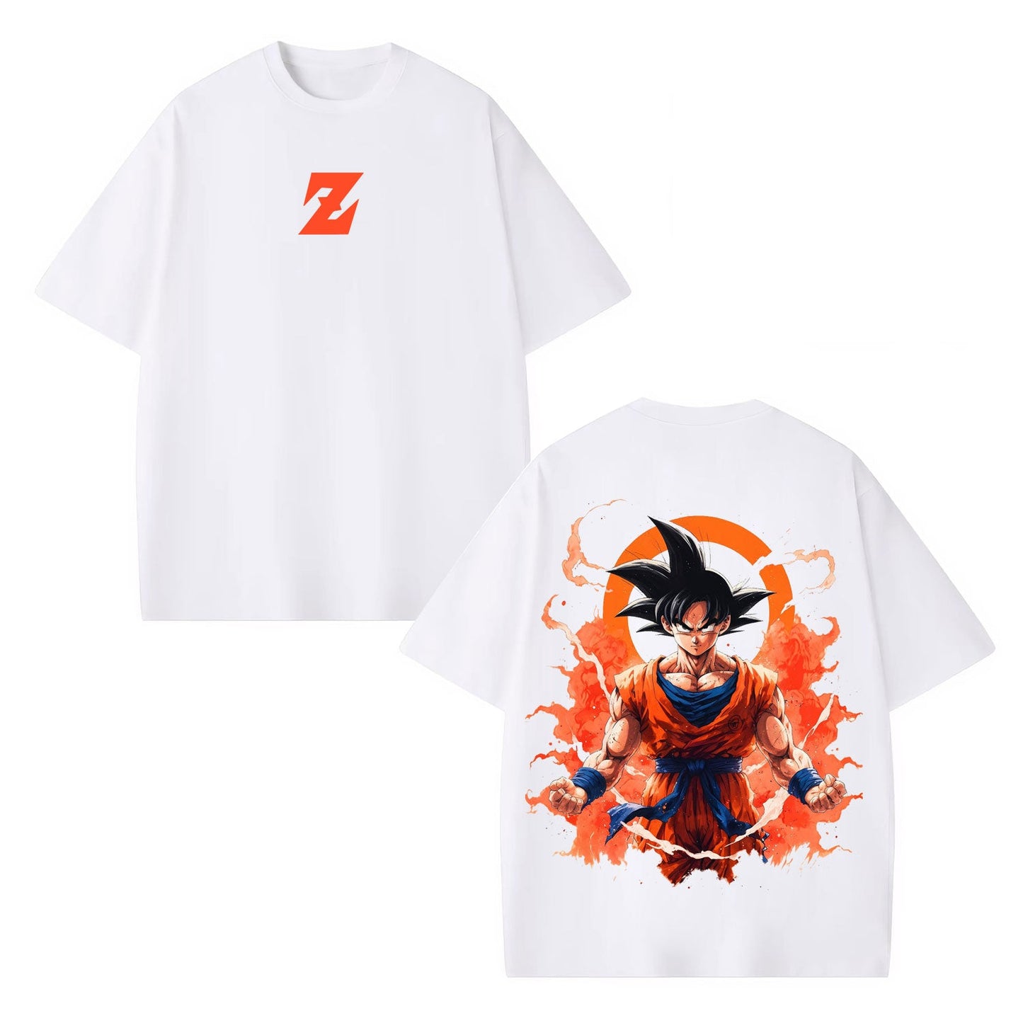 SON GOKU ANIME OVERSIZED TEE丨DRAGON BALL-[DS]