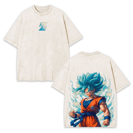 SON GOKU ANIME OVERSIZED TEE丨DRAGON BALL-[DS]