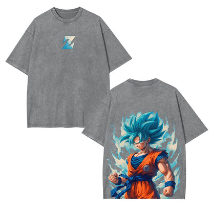 SON GOKU ANIME OVERSIZED TEE丨DRAGON BALL-[DS]
