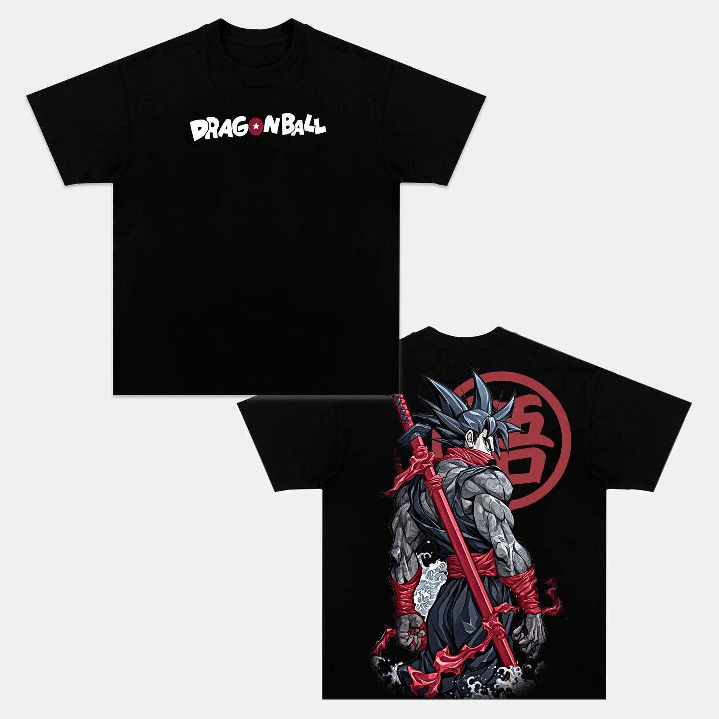 SON GOKU ANIME OVERSIZED TEE丨DRAGON BALL-[DS]