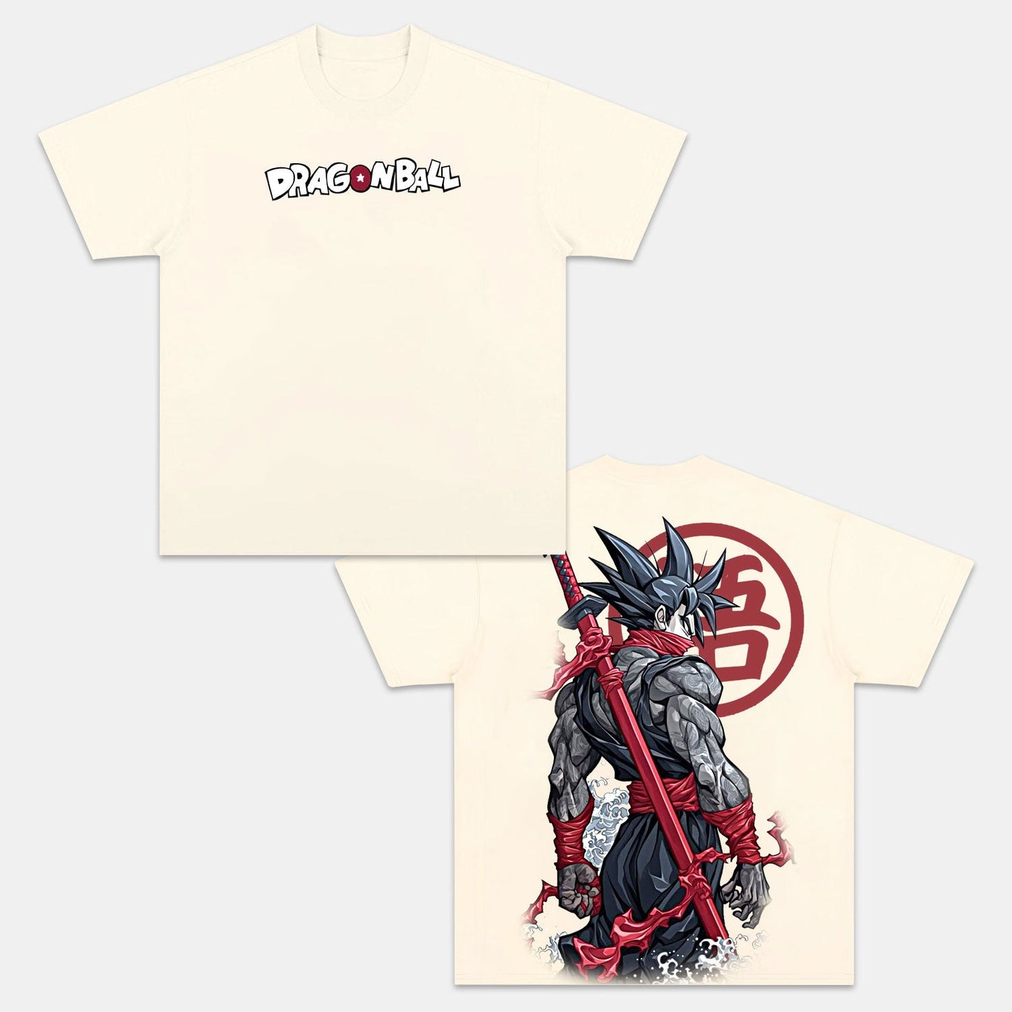 SON GOKU ANIME OVERSIZED TEE丨DRAGON BALL-[DS]