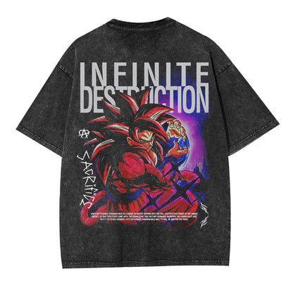 SON GOKU ANIME OVERSIZED TEE 丨 DRAGON BALL-[BACK]