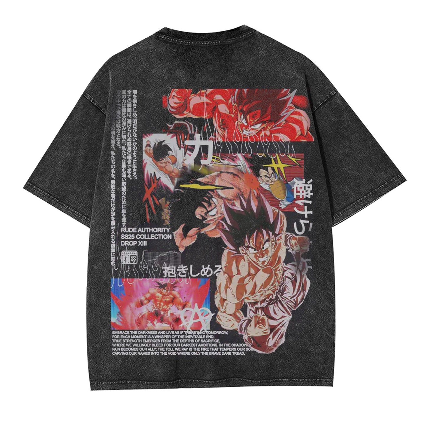 SON GOKU ANIME OVERSIZED TEE 丨 DRAGON BALL-[BACK]