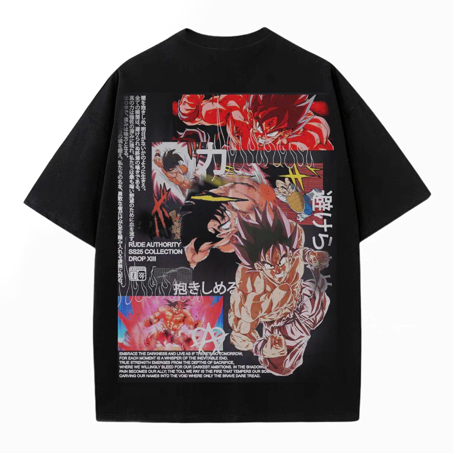 SON GOKU ANIME OVERSIZED TEE 丨 DRAGON BALL-[BACK]