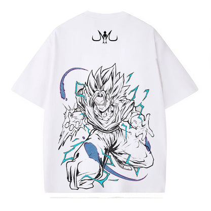 SON GOKU ANIME OVERSIZED TEE 丨 DRAGON BALL-[BACK]
