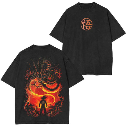 SON GOKU ANIME OVERSIZED TEE 丨 DRAGON BALL-[DS]