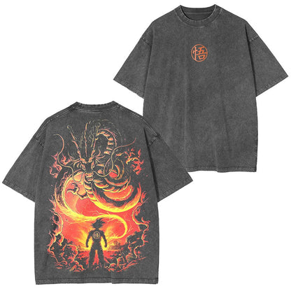 SON GOKU ANIME OVERSIZED TEE 丨 DRAGON BALL-[DS]