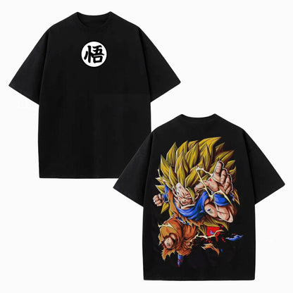 SON GOKU ANIME OVERSIZED TEE 丨 DRAGON BALL-[DS]