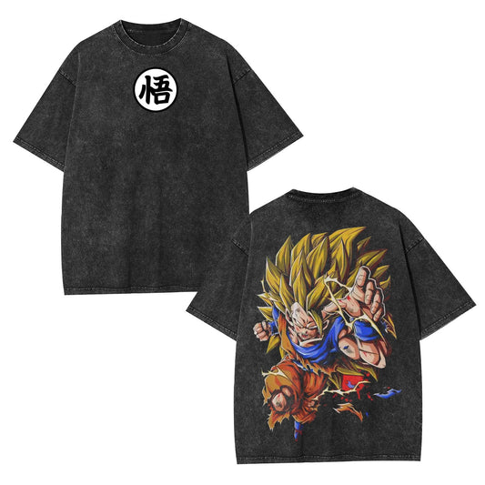 SON GOKU ANIME OVERSIZED TEE 丨 DRAGON BALL-[DS]