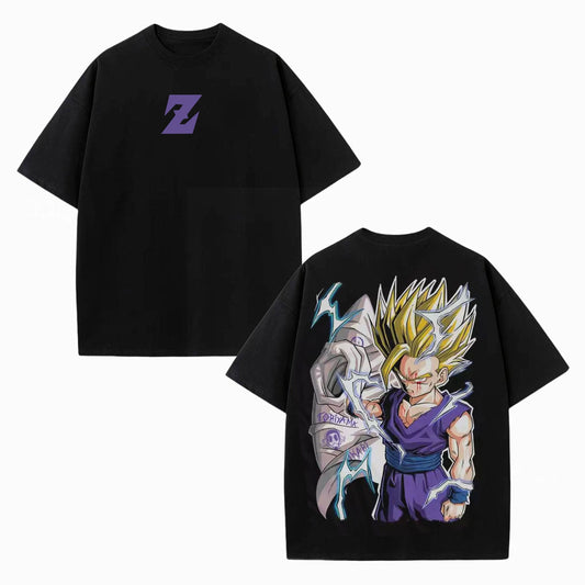 SON GOHAN ANIME OVERSIZED TEE 丨 DRAGON BALL-[DS]