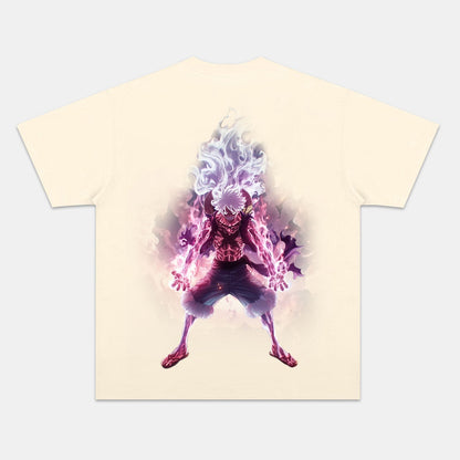 LUFFY ANIME INSPIRED VINTAGE TEE丨ONE PIECE-[BACK]
