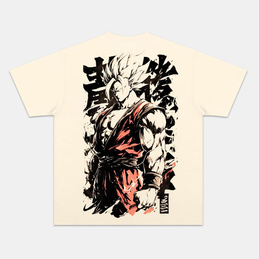 SON GOKU ANIME OVERSIZED TEE丨DRAGON BALL-[BACK]