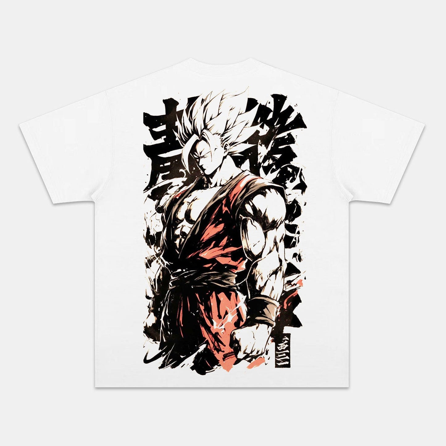 SON GOKU ANIME OVERSIZED TEE丨DRAGON BALL-[BACK]