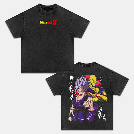 SON GOKU MAJIN BUU UNISEX ANIME INSPIRED VINTAGE T-SHIRT丨DRAGON BALL-[DS]