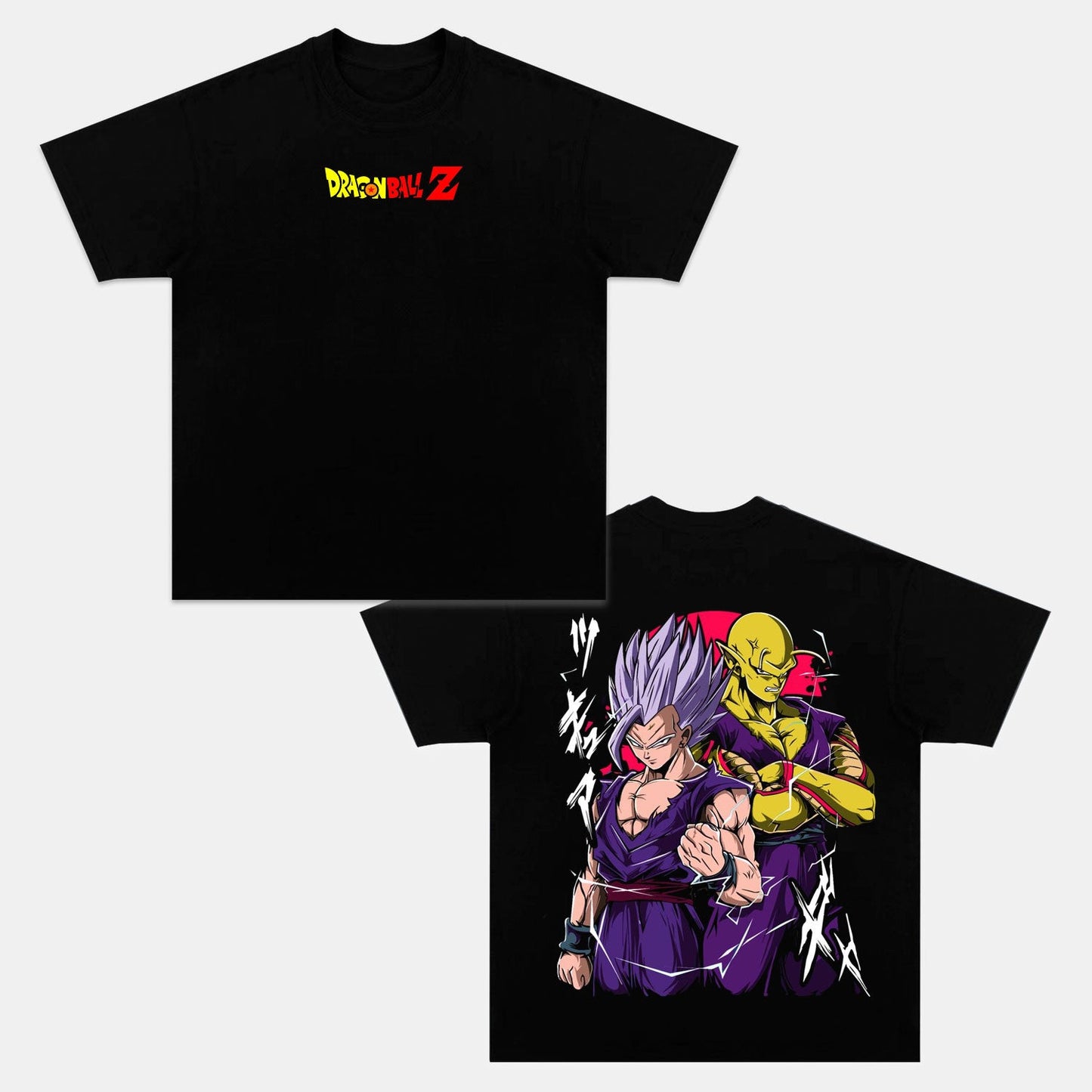 SON GOKU MAJIN BUU UNISEX ANIME INSPIRED VINTAGE T-SHIRT丨DRAGON BALL-[DS]