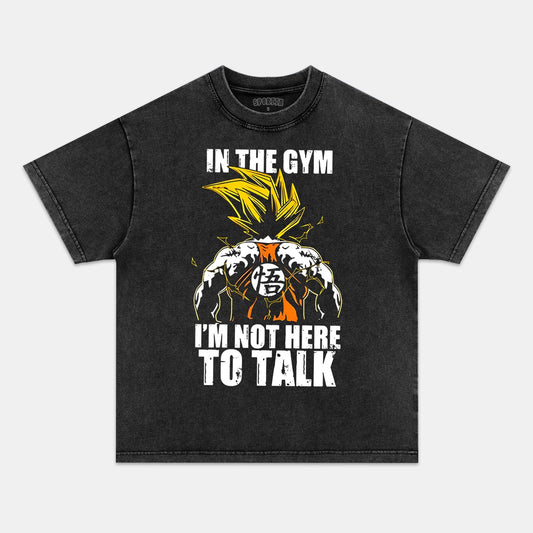 SON GOKU UNISEX ANIME INSPIRED VINTAGE T-SHIRT丨DRAGON BALL-[FRONT]