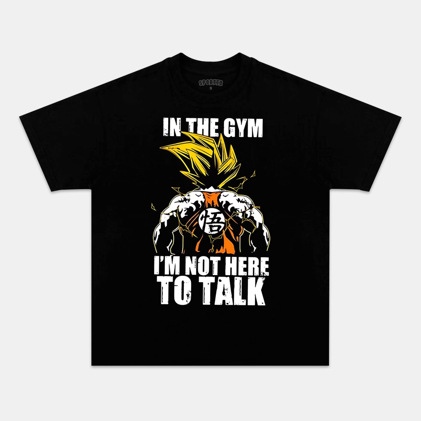 SON GOKU UNISEX ANIME INSPIRED VINTAGE T-SHIRT丨DRAGON BALL-[FRONT]