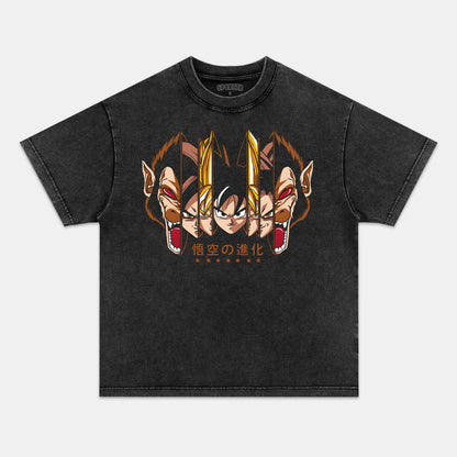 SON GOKU UNISEX ANIME INSPIRED VINTAGE T-SHIRT丨DRAGON BALL-[DS]