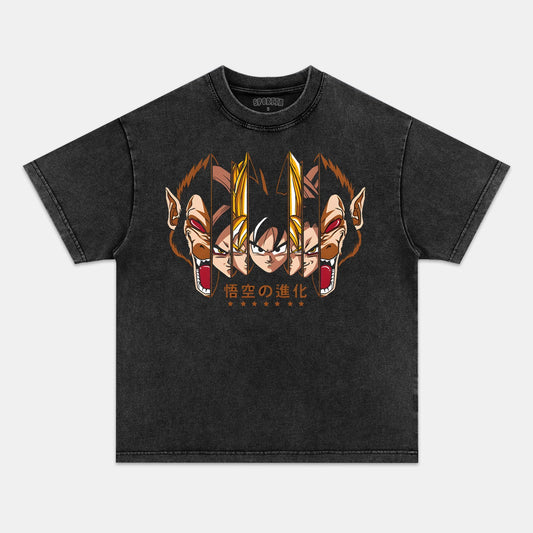 SON GOKU UNISEX ANIME INSPIRED VINTAGE T-SHIRT丨DRAGON BALL-[DS]