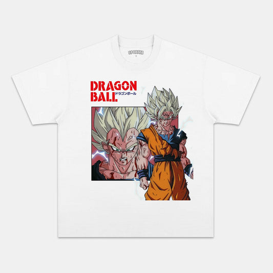SON GOKU UNISEX ANIME INSPIRED VINTAGE T-SHIRT丨DRAGON BALL-[BACK]