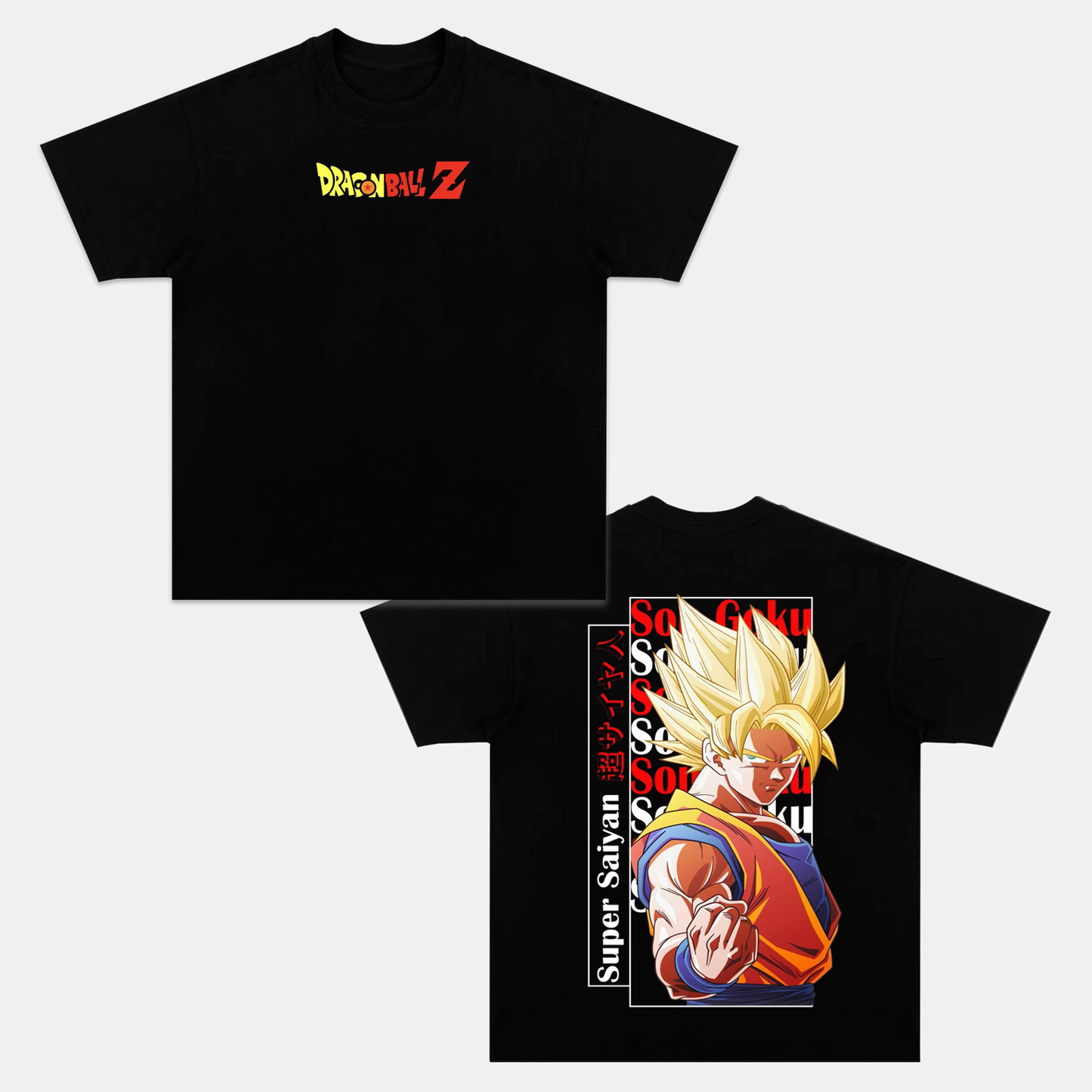 SON GOKU UNISEX ANIME INSPIRED VINTAGE T-SHIRT丨DRAGON BALL-[DS]