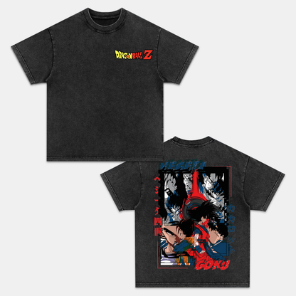SON GOKU UNISEX ANIME INSPIRED VINTAGE T-SHIRT丨DRAGON BALL-[DS]