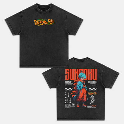 SON GOKU UNISEX ANIME INSPIRED VINTAGE T-SHIRT丨DRAGON BALL-[DS]