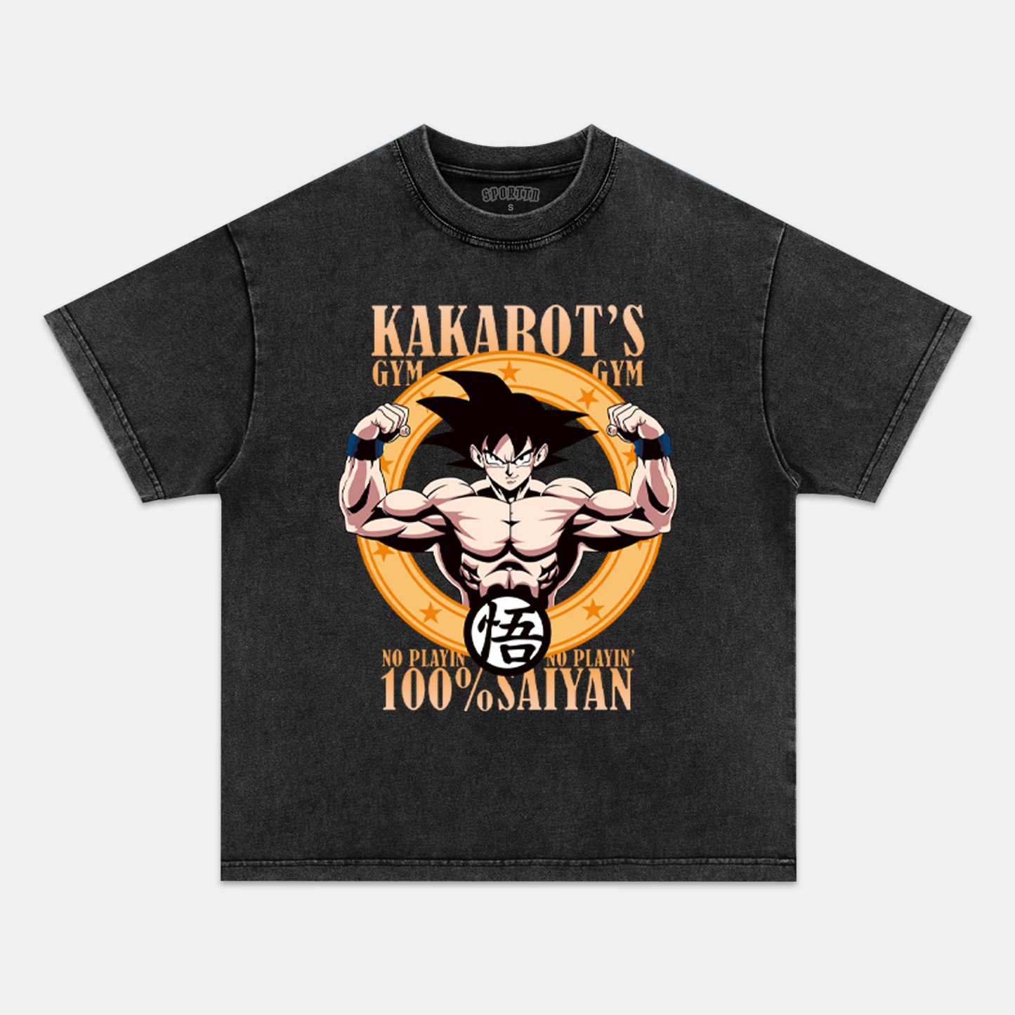 SON GOKU VINTAGE TEE丨DRAGON BALL-[FRONT]