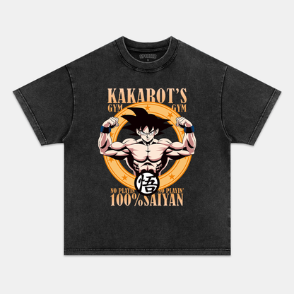 SON GOKU VINTAGE TEE丨DRAGON BALL-[FRONT]