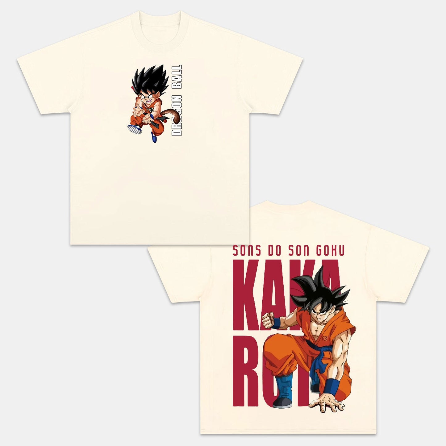 SON GOKU UNISEX ANIME INSPIRED VINTAGE T-SHIRT丨DRAGON BALL-[DS]