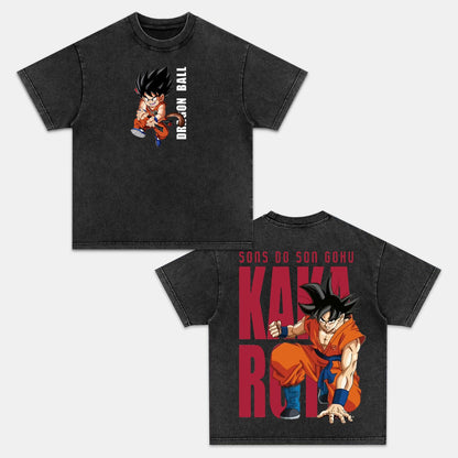 SON GOKU UNISEX ANIME INSPIRED VINTAGE T-SHIRT丨DRAGON BALL-[DS]